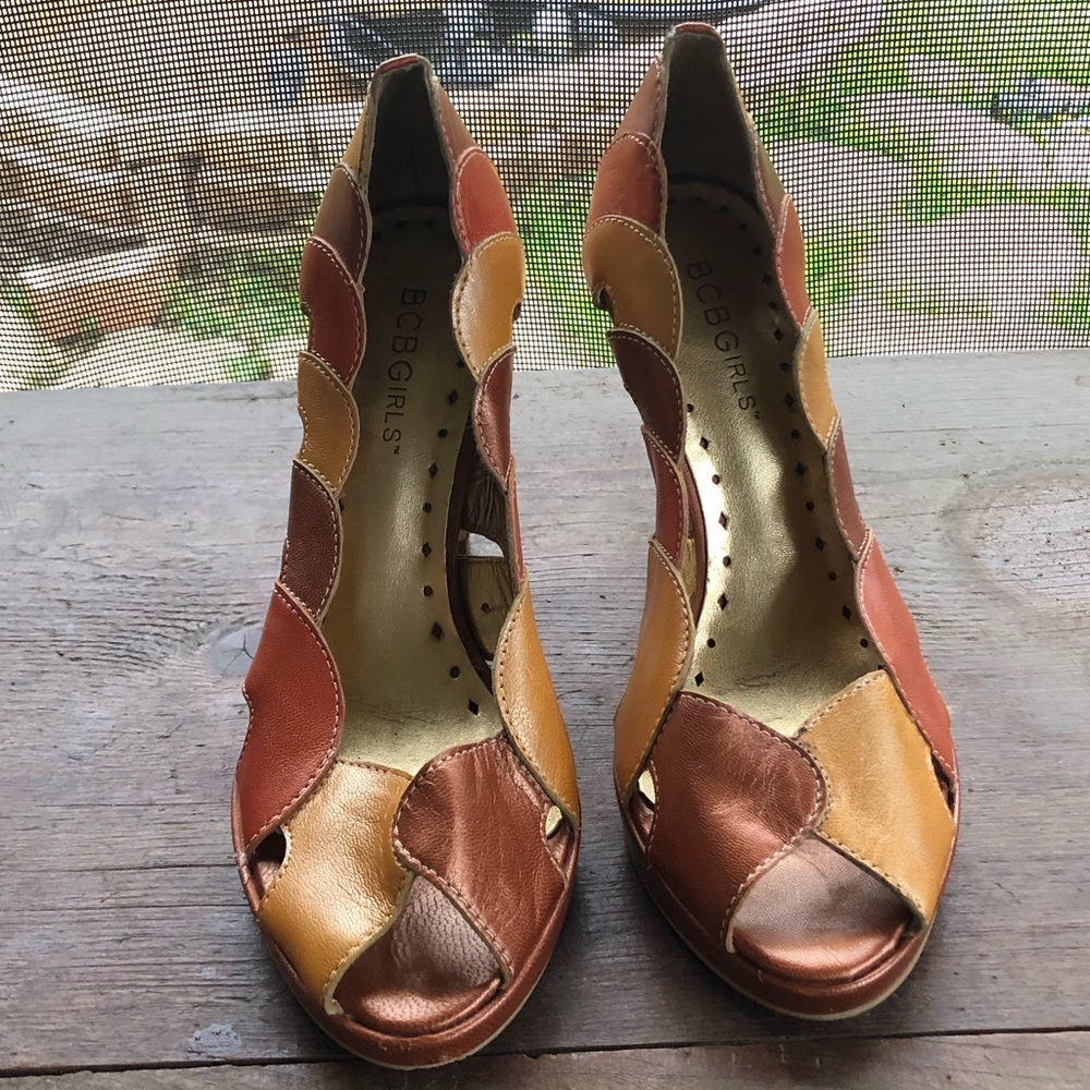 Orange 🍊 heels BCBGirls